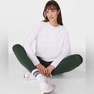 Sweaty Betty White Long Sleeve Top